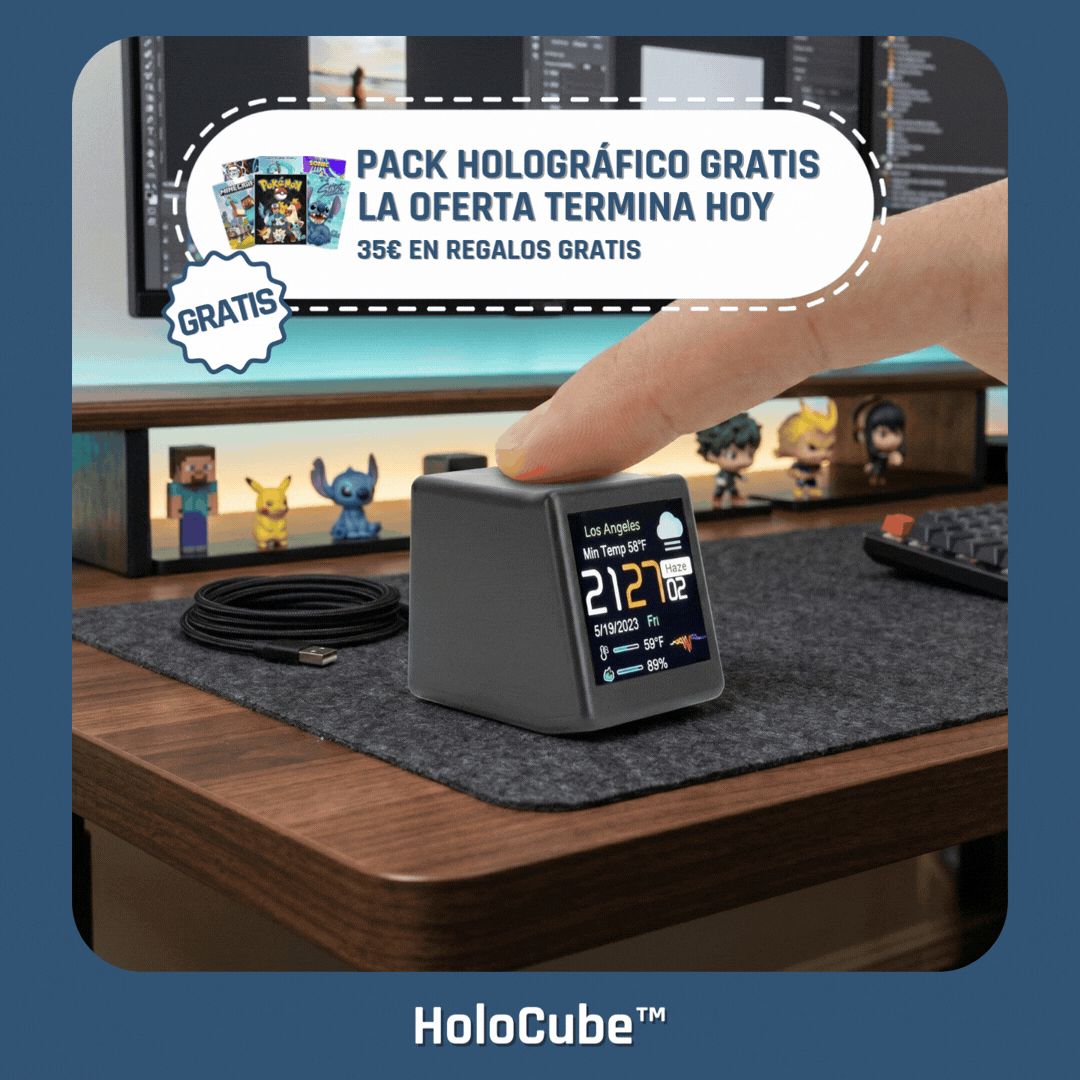 HoloCube™ - Cubo Holográfico 3D