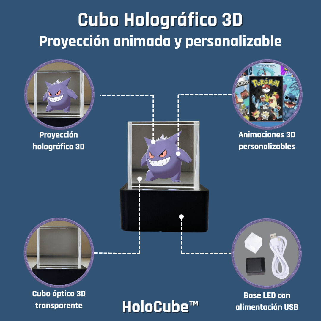 HoloCube™ - 3D Holographic Cube