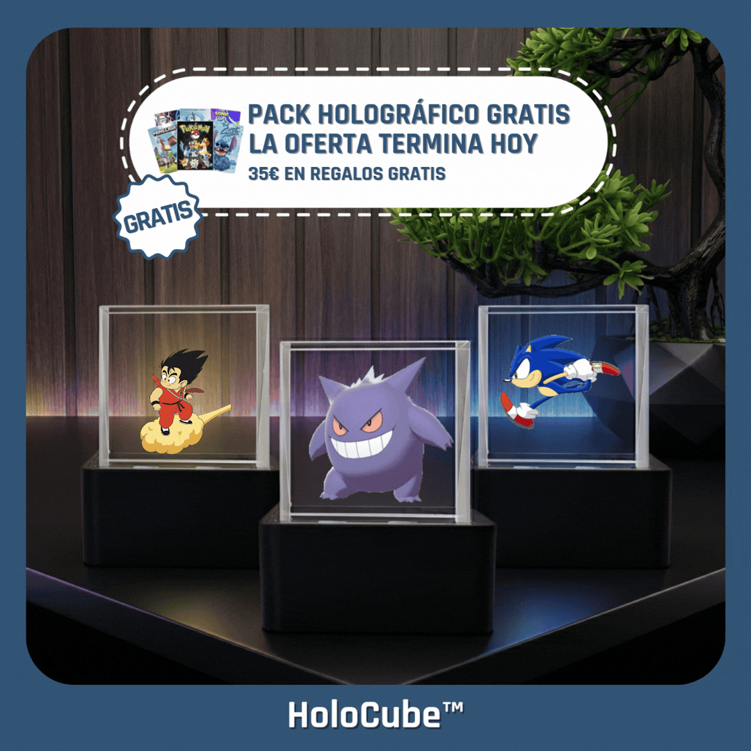 holographic card gif HoloCube™
